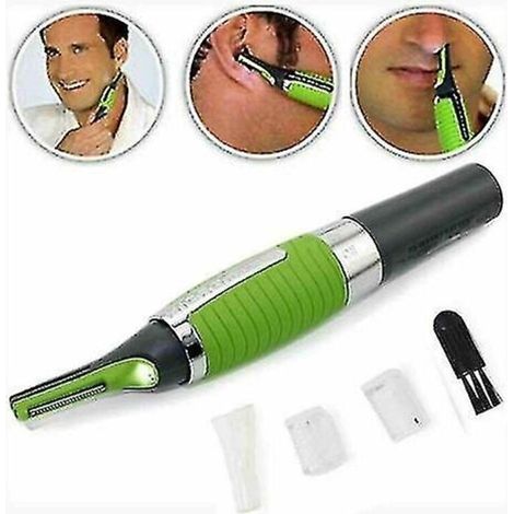 Macchina elettrica per la rimozione dei peli del naso – Pinzette precise per orecchie, collo e sopracciglia – Design ergonomico e silenzioso