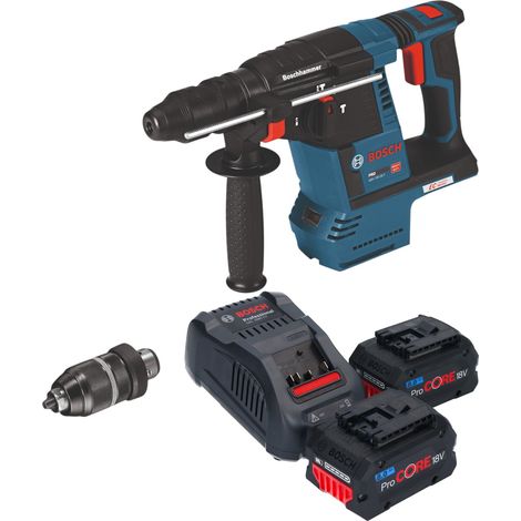 Bosch GBH 18V-26 F Trapano a percussione a batteria 18V 2,6J SDS-Plus Solo + mandrino a cambio rapido - senza batteria, senza caricabatteria  ( 0611910000 ) (1/5)