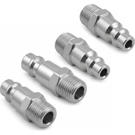 Schnellkupplung für Druckluft, 1/4 NPT-Außengewinde (1/4)