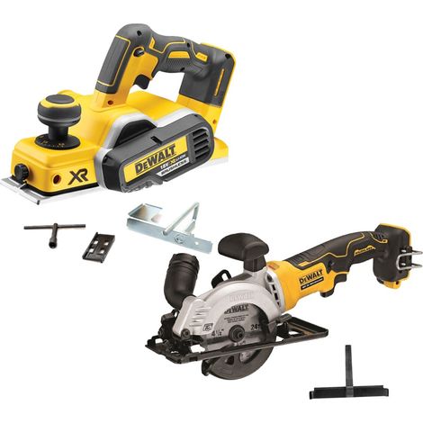 Dewalt DCP580N 18v XR Cordless Brushless Planer & Fence & DCS571N Circular Saw (1/4)