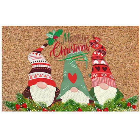 Tapis de sol de lettre de Nol de salon à la maison 40 60cm (D, style) (1/5)