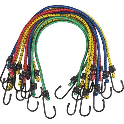 Tendeur sandow 1 m – Lot de 10 – Charge maximale 100 kg – Pour fixation en milieu humide – Materiel De Pro