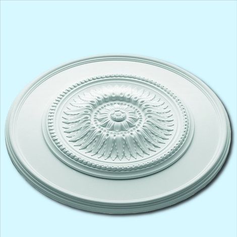 Rosette NMC R10 ARSTYL Noel Marquet Zierelement Zeitloses Klassisches Design weiß Ø 60 cm