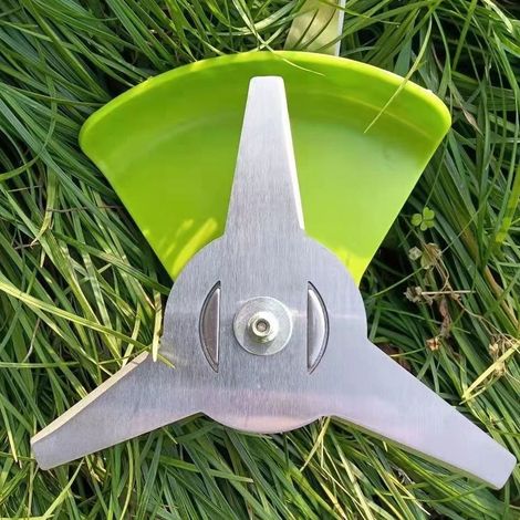 lames de tondeuse à gazon au lithium-ion, lames allongées, lames en acier inoxydable, accessoires anti-emmêlement pour tondeuse à gazon (1/5)