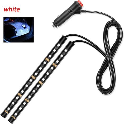 LED-Dekorationsliste für Bilinteriør, Ambient Lys, USB-Zigarettenner, Biltilbehør (1/2)