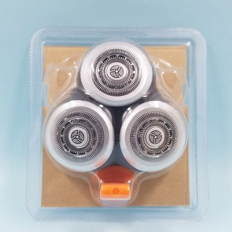 La tête de coupe intégrée Rq12+ est compatible avec les rasoirs S9111, S9511, Rq1250/1251 et 1280. (1/3)