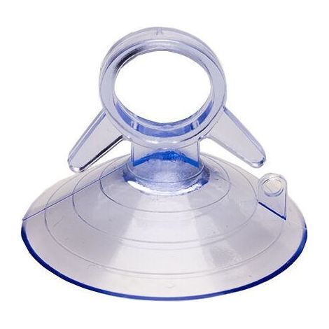 Lot de 10 ventouses transparentes 45mm – PVC de haute qualité – Forte adhérence pour surfaces lisses – Idéal pour pare-soleil voiture (1/5)