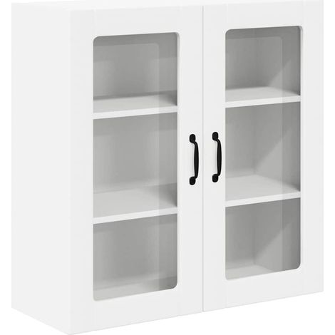 Maison Exclusive - Armario de vidrio para pared LUCCA 80 x 31 x 8