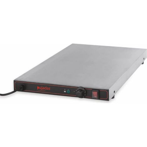 Plaque Chauffante Professionnelle Inox 600 x 400 mm - Pujadas