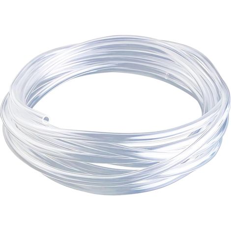 Tuyau PVC Flexible 2 Mètres - Tube Polyvalent pour Aquarium, Air - ID 4 mm x 6 mm OD (1/5)