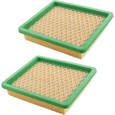 Lot de 2 filtres à air 115 x 100 x 23 mm / 11,5 x 10 x 2,3 cm pour tondeuse à gazon china/importation