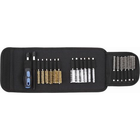 Set spazzole per lÔÇÖofficina e lÔÇÖautoriparazione Fervi 0331