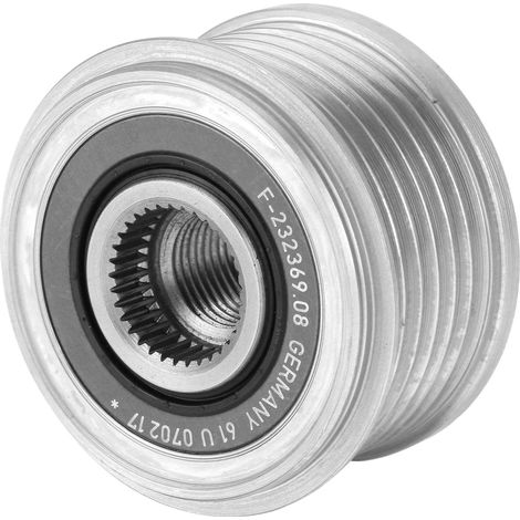 Poulie d'embrayage d'alternateur F-232369 de remplacement compatible avec Peugeot 1007, 206, 207, 207CC, 307 et 406 (1/5)