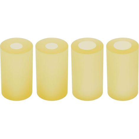 Set of 4 PA03540-Y075 Rubber Printer Feed Rollers - Replacement Part PA03540-G078 compatible with Fujitsu fi-6130 fi-6140 fi-6230 fi-6240 (1/5)