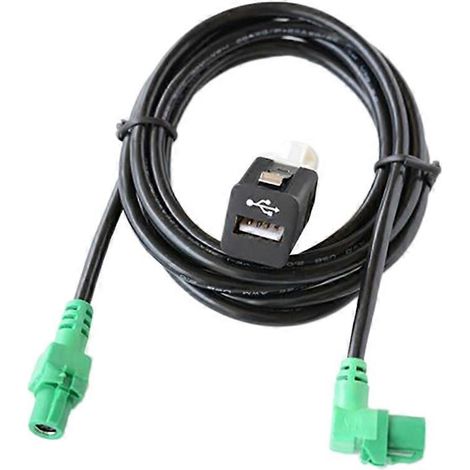 Adaptateur de câble et de prise USB pour voiture E60 E81 E70 E90 F12-- (1/5)