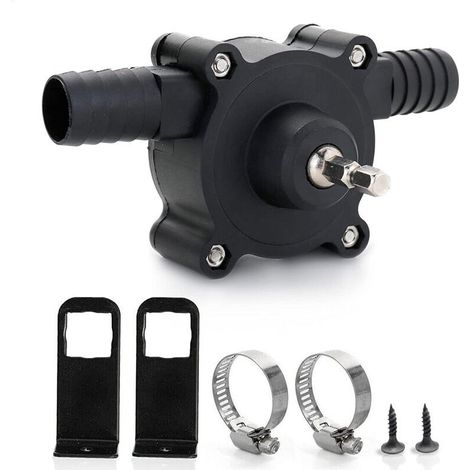Pompe de perceuse électrique. pompe à eau mini pompe de perceuse électrique à main pompe auto-amorçante portable pompe de perceuse ménage petite pompe à eau pour la maison jardin. 6. 35Mm (1/4)