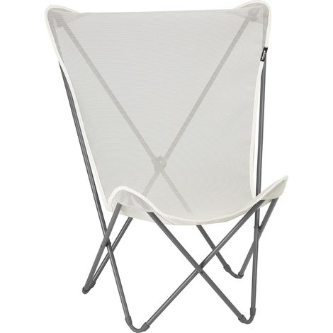 Butterfly Chair - Maxi Pop Up - Batyline® Iso - Beige Seigle - Lafuma Mobilier