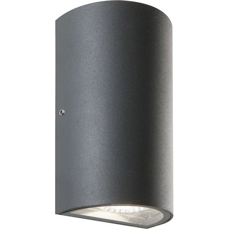Applique doppio led 12 W 700 lumen grigio