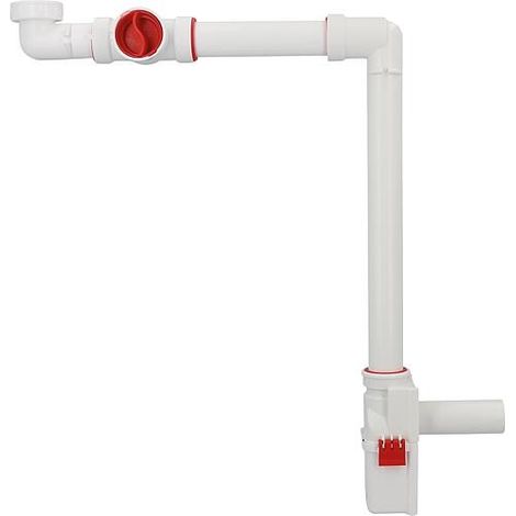 Siphon de lavabo gain de place DN32 - 1 1/4 x 32 mm (1/3)