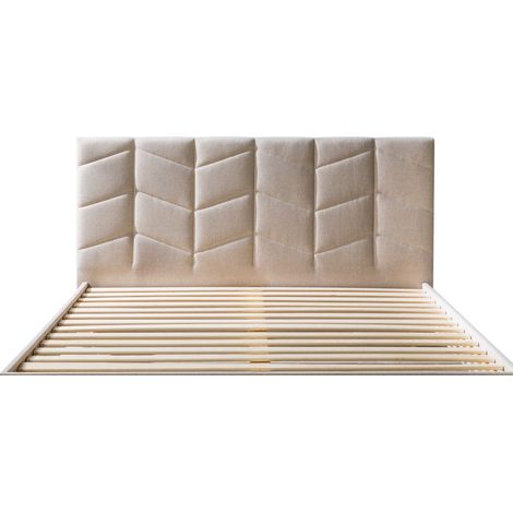 BOBOCHIC - Tête de lit BELLEVILLE 170 Beige (1/5)