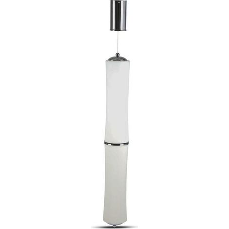 V-TAC Lampadario LED con Doppio Cilindro 32W Bianco Satinato Bianco Caldo Dimmerabile (1/5)