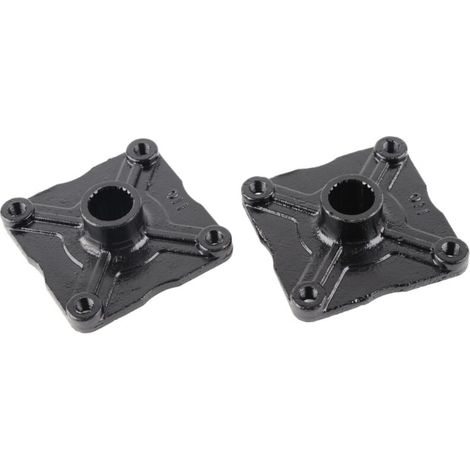 moyeux d'essieu arrière à 4 goujons et 23 cannelures, compatibles avec quads, VTT et karts de 110 et 150 cm³