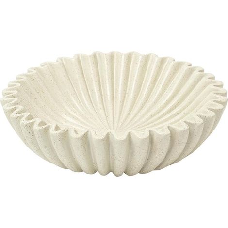 Große Dekoschale ideal für die Inneneinrichtung handgefertigte Schale für Schlüssel und Geldbörsen perfekt für den Flurtisch Obstschale für die 19 cm (1/2)