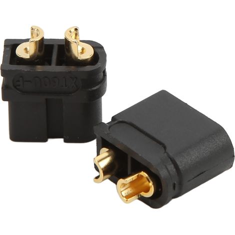 XT60U fiche mâle et femelle, connecteur plaqué or universel pour voiture RC et avion modèle (1/5)