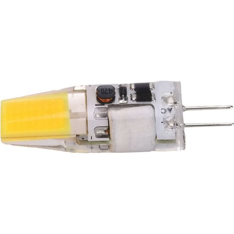 Lampadina LED G4 COB 5W 600LM 12V AC/DC per lampadari e plafoniere, luce naturale 4000-4500K, dimensioni 4,2x1,3 cm (1/4)