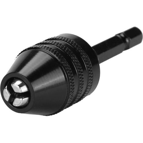 6.5mm Chuck, Electric Drill Driver Adapter with Hex Shank, Quick Change Converter Used for Pneumatic Tools (H01455) (1/5)