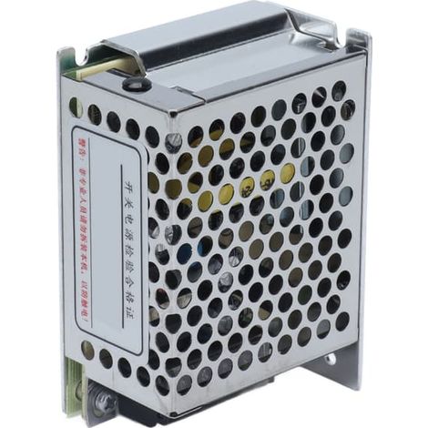 Alimentation pour pilote LED 24 V 25 W, 100-240 V CA vers 24 V CC, alliage d'aluminium MS-25-24 (1/5)