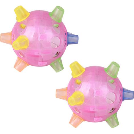 Balle rebondissante LED musicale pour chiens et chats, jouet dansant interactif (1/5)