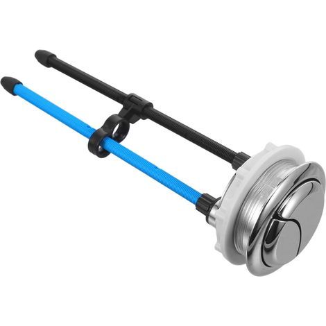 Bouton Réservoir Chasse Toilette Acier, Acier Inoxydable