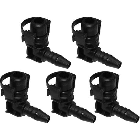 Lot de 5 raccords de tuyau de chauffage pour thermostat de corps de papillon des gaz, références 55574685 et 55354565, compatibles avec Opel Sonic. (1/5)