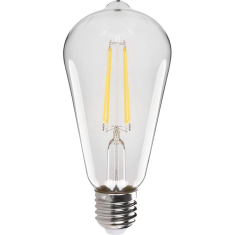 Ampoule LED Kanlux XLED ST64C E27 7W 4000K 806lm neut. (1/4)