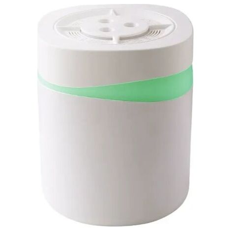 Diffuseur d'huiles essentielles, grande pièce, diffuseur sans eau, nébuliseur sans fil alimenté par batterie, purificateur d'air pour 600 pieds carrés, blanc (1/3)
