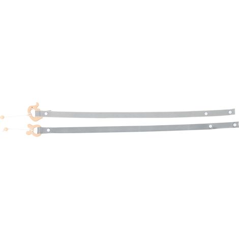 2Pcs Bandeau de Rangement pour Barrettes à Cheveux, Organisateur Porte-Accessoires à Suspendre pour Enfants (Éléphant Lapin) (1/5)