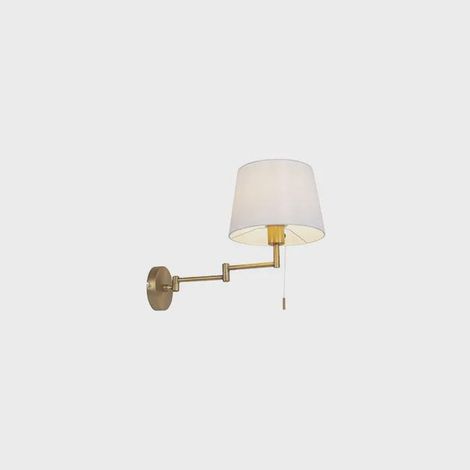 Ladas - Applique murale bras articulé - 1 lumière - L 25 cm - Bronze - Moderne - éclairage intérieur - Salon I Chambre I Cuisine I Salle à manger (1/3)