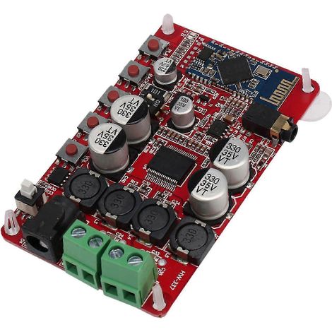 Carte d'amplificateur numérique TDA7492P 50 W + 50 W, module récepteur audio Bluetooth sans fil, alimentation unique 8-25 V WHBYV (1/4)
