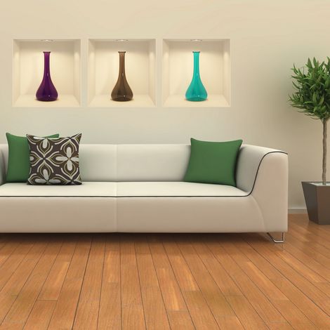 Sticker effet 3D vase 30 x 90 cm (1/3)