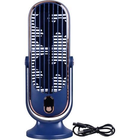 climatiseur mobile sans évacuation,tour silencieuse réglable 5 vitesses avec écran LED,Flux d'air grand angleMaison bureau(bleu) (1/5)