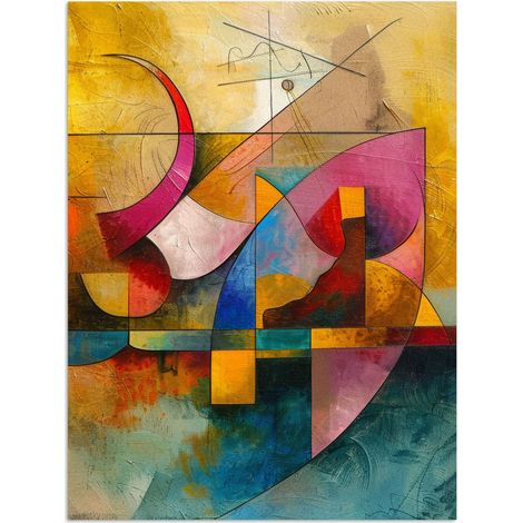 AFFICHE Art - Abstrait - Moderne Décoration Murale 60x80 cm (1/4)