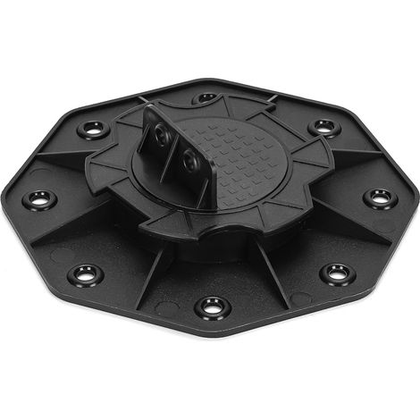 Jiubiaz Stelzlager Plattenlager Terrassenlager Stelzlager für Keramik Verstellfüße Höhenverstellbare Steinplatten 18-30mm 30 Stück
