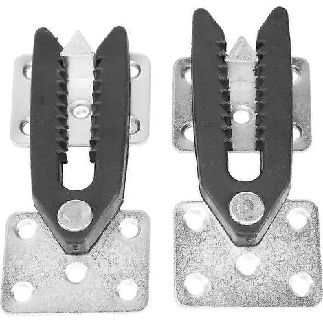 Lot de 2 connecteurs pour canapé d'angle, style alligator, à pression. (1/5)