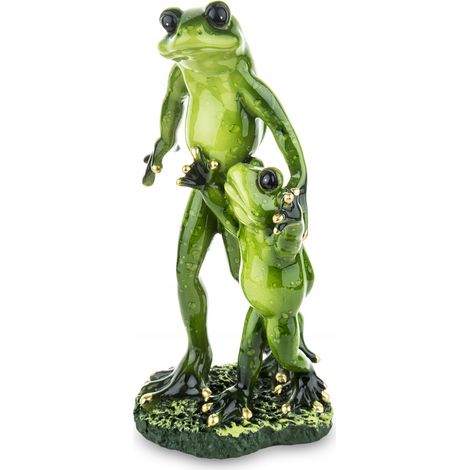 Figur zweier Frösche – Vater und Sohn 20x9x8 (1/5)