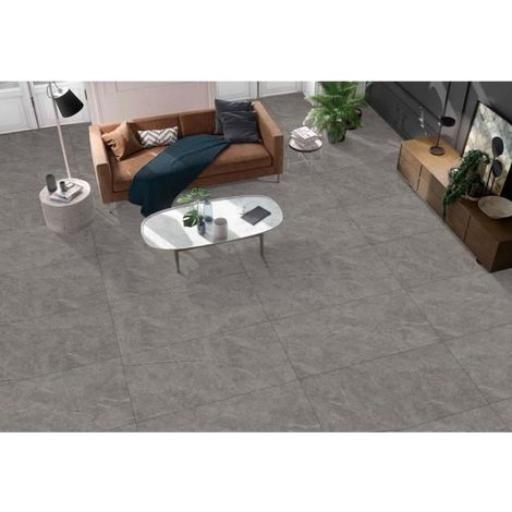 Carrelage rectifié 60x120 modèle ROMANIA NERO Mat - Paquet de 1.44 m2