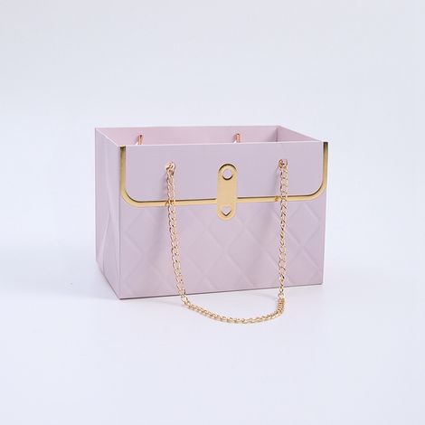 Scatola di fiori - Borsa - Borsa Fioritura Incantata - Lilla - 6 pezzi (1/5)