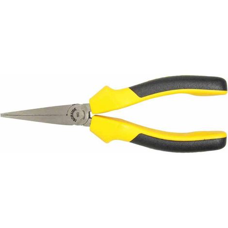 Flachzange 160 mm lang 2-Komponenten-Griff
