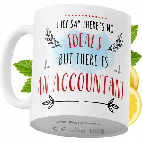 Lustige Kaffeetasse mit witzigem Textdesign für Buchhalter – ideal für Geburtstage, Namenstage und Feiertage. Hochwertige Tasse für besondere Anlässe im Büro oder Homeoffice. Farbe: Weiß, 330 ml.