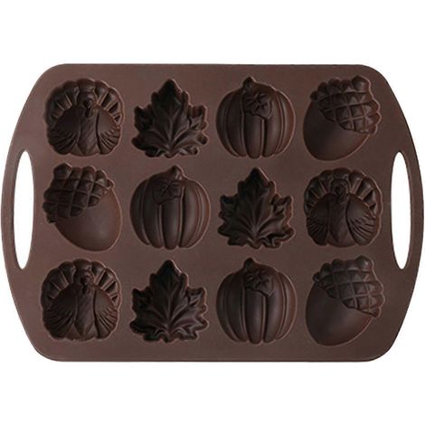 Moule à pain en silicone Jikaixiang en forme de feuille de maïs, antiadhésif, résistant aux hautes températures, sans BPA, pour gâteaux et chocolats.